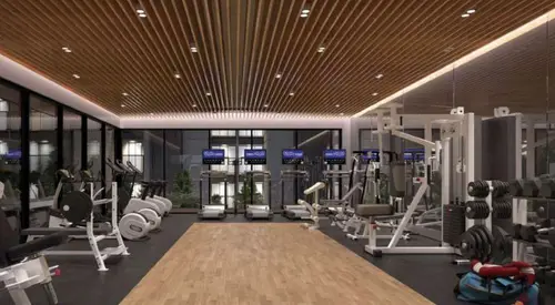 Hi-tech gymnasium